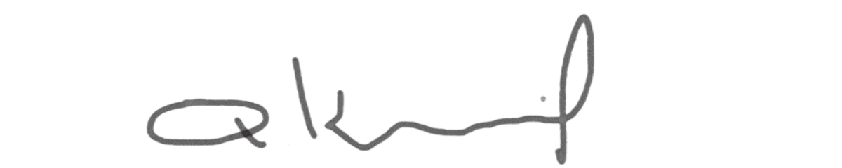 Подпись художника